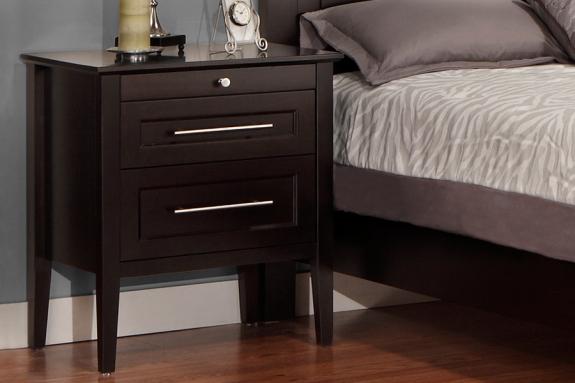 Stockholm Night Stand With Pullout Shelf