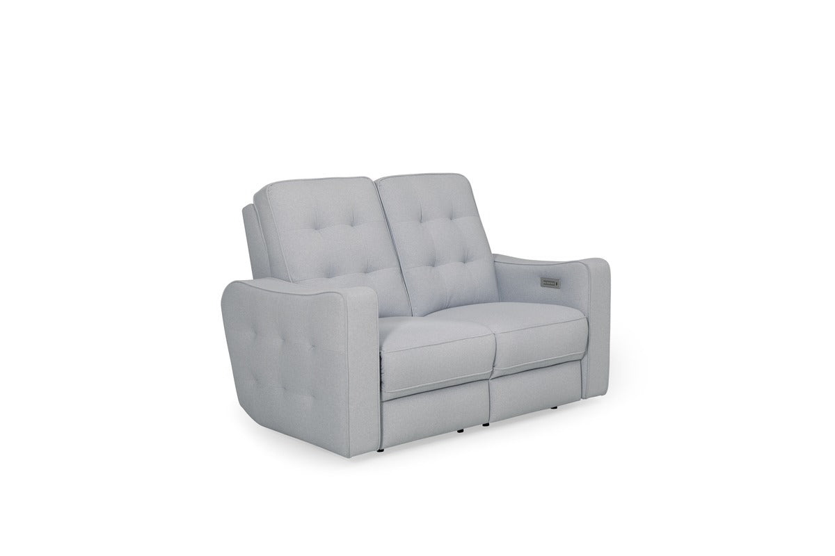 Astoria Power Reclining Loveseat with Headrest and Lumbar