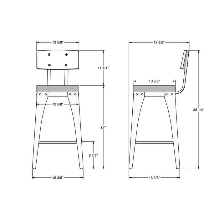 Upright Stool