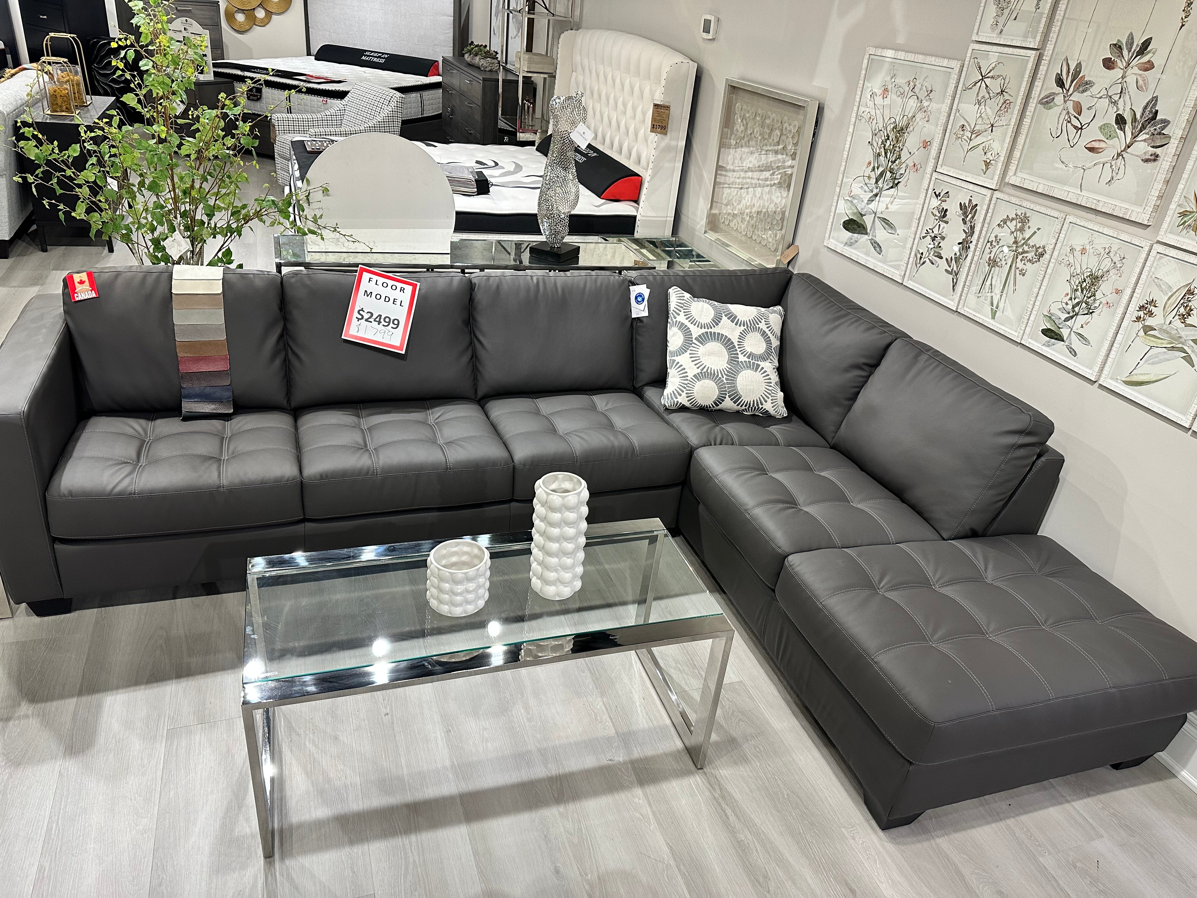 Palliser Barrett Sectional FLOOR MODEL CLEARANCE