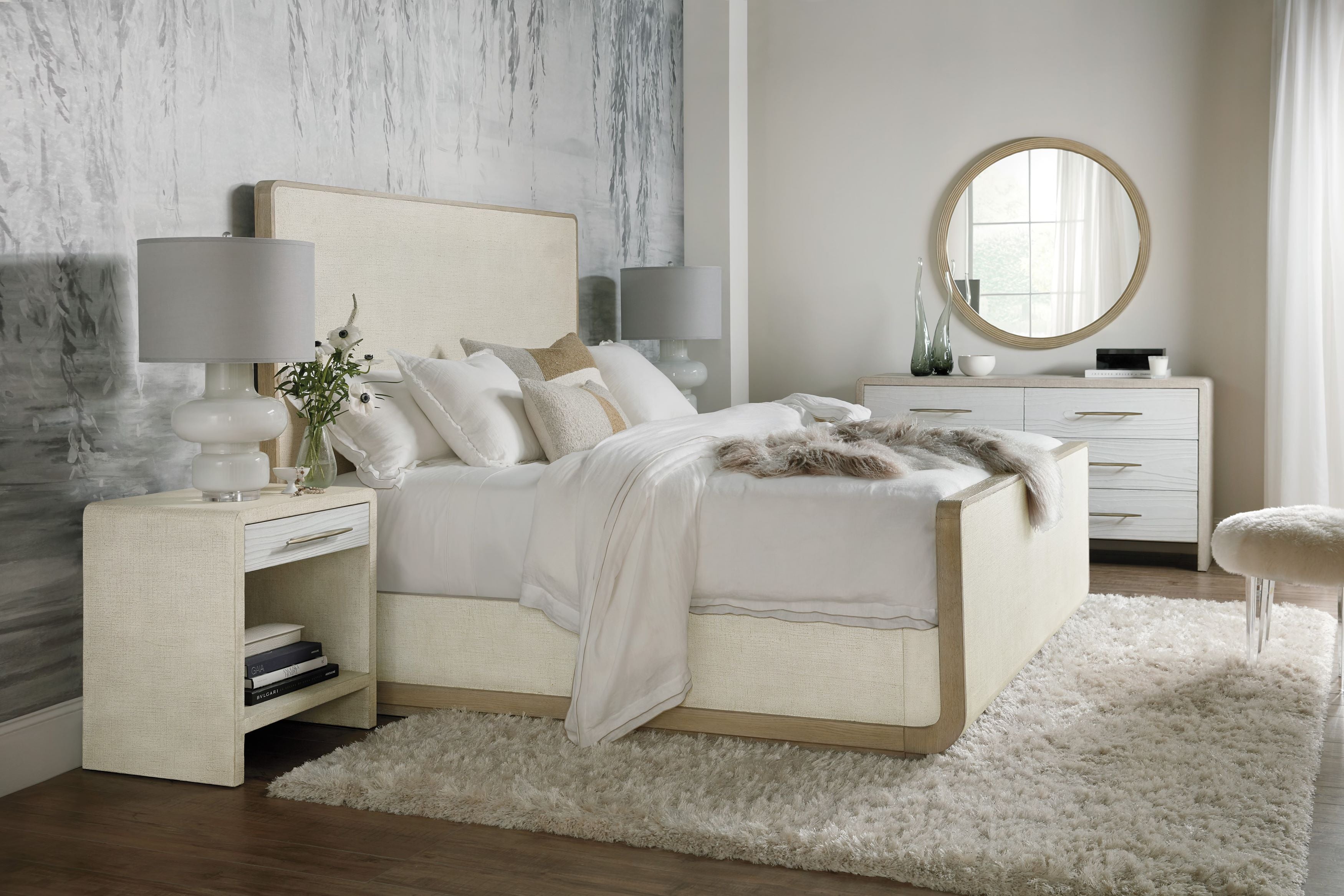 Cascade Queen Sleigh Bed