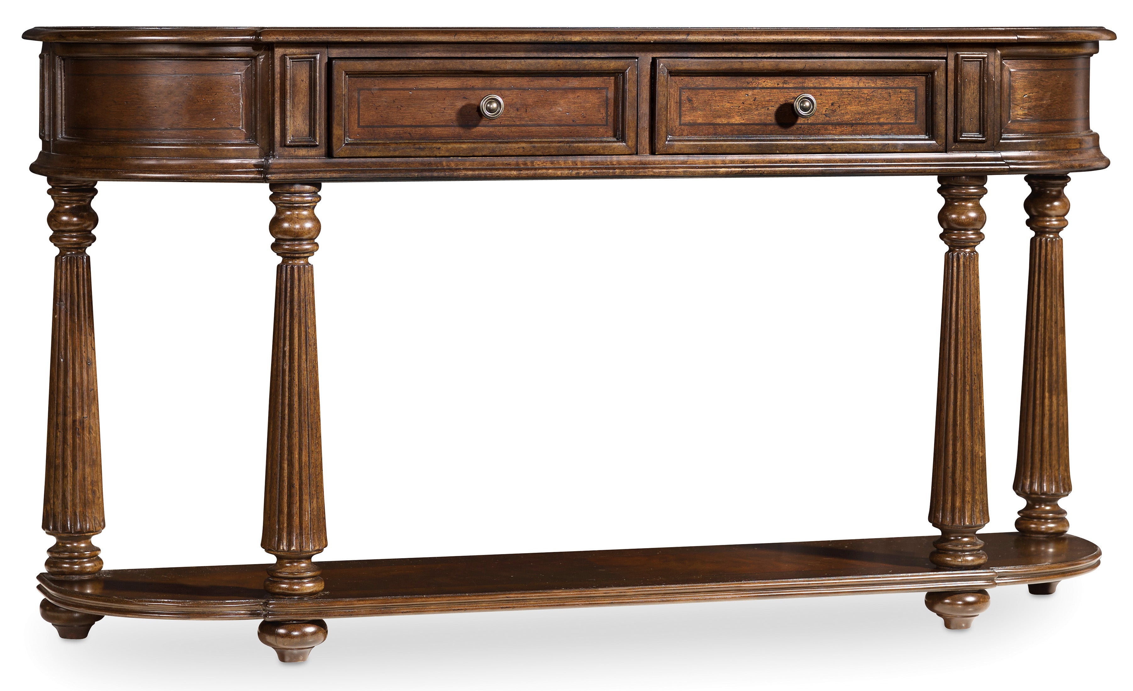 Leesburg Demilune Hall Console