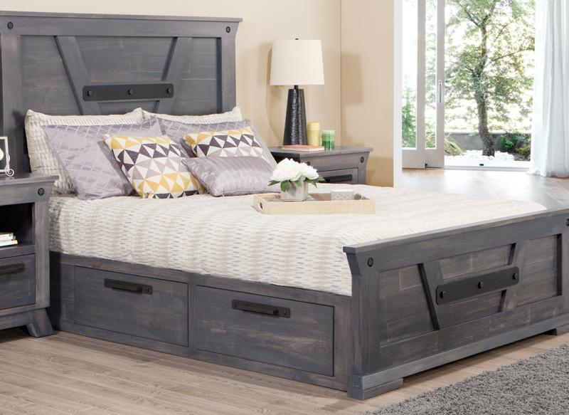 Algoma 4 Drawer Storage Platform Bed