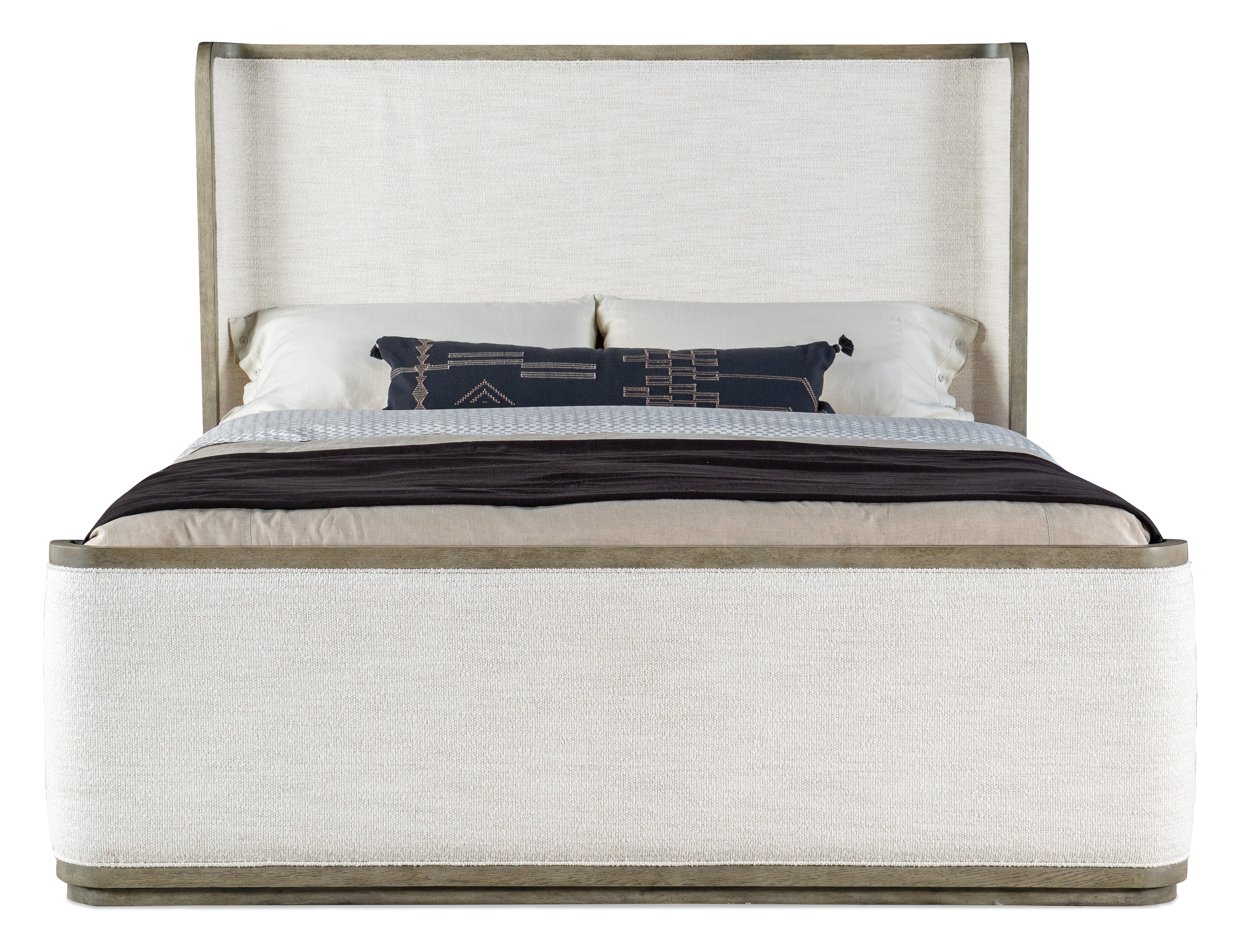 Linville Falls Boones King Upholstered Shelter Bed