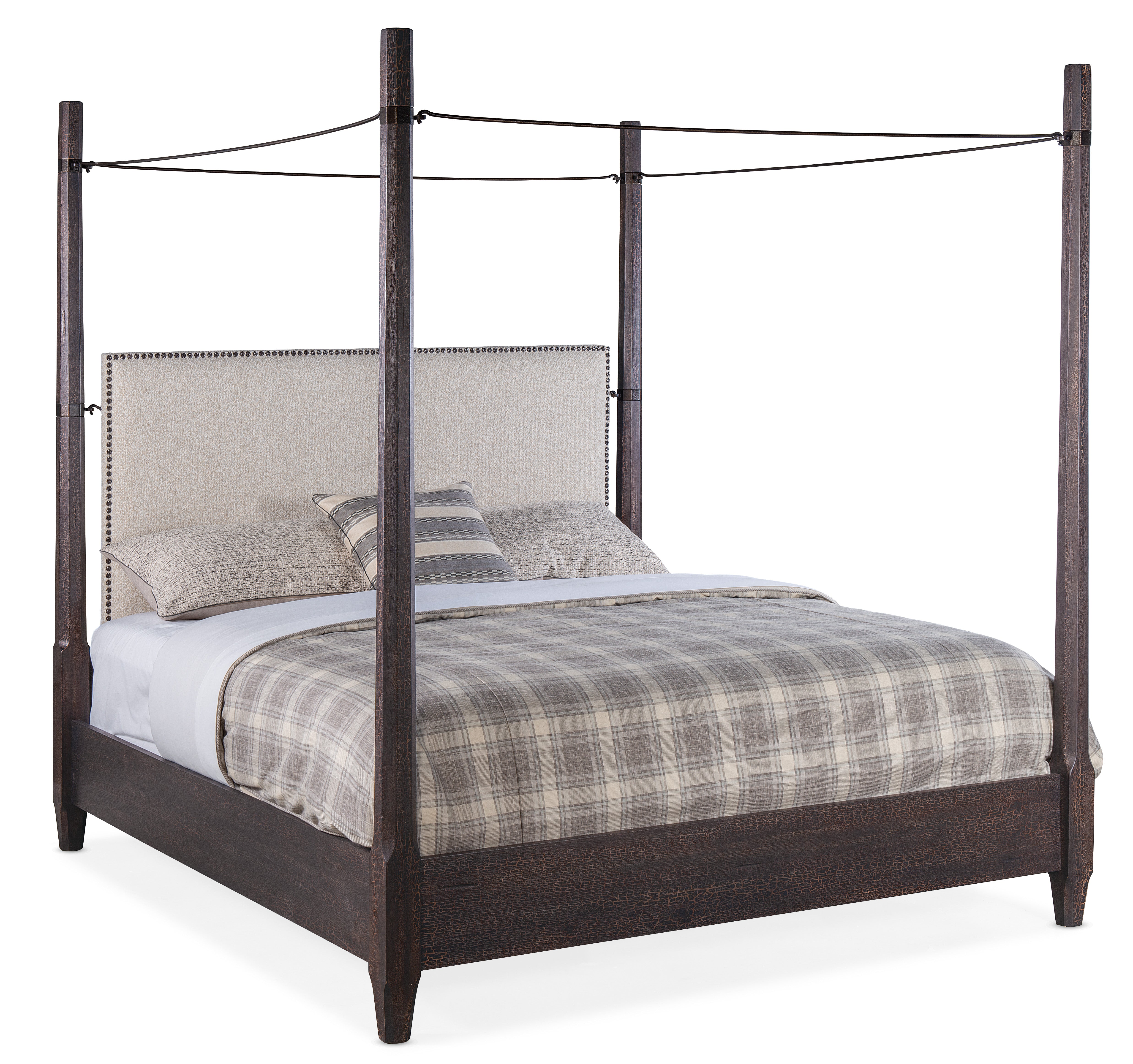 Big Sky Cal King Poster Bed withcanopy