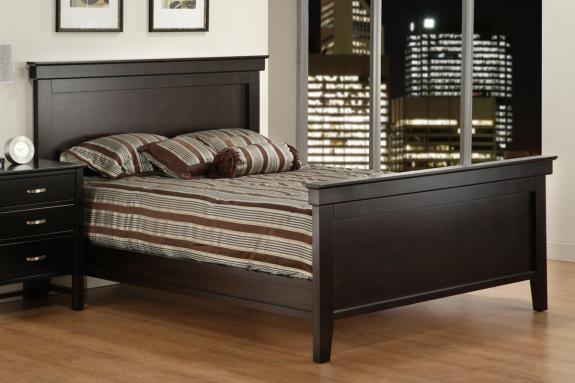 Brooklyn Bed With High Footboard