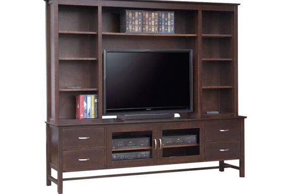 Brooklyn 84” TV Cabinet With Hutch