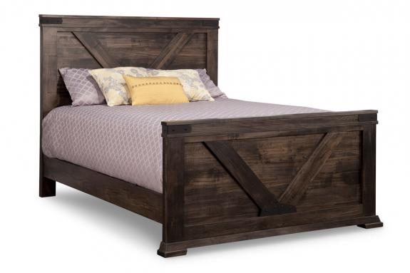 Chattanooga Bed with High Footboard