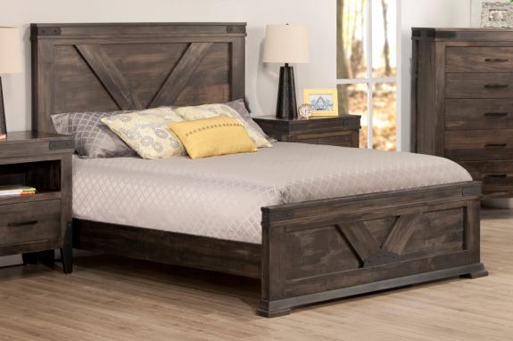 Chattanooga Bed with Low Footboard