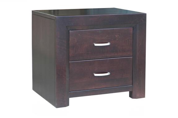 Contempo 2 Drawer Nightstand