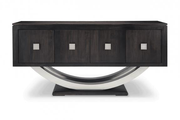 Contempo Metal Curve Sideboard