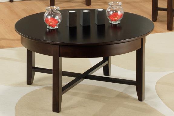 Demilune Round Coffee Table