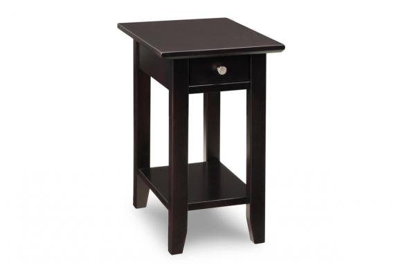 Demilune Square Chair Side Table