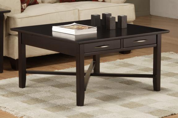 Demilune Square Coffee Table