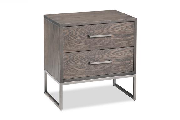 Electra 2 Drawer Night Stand