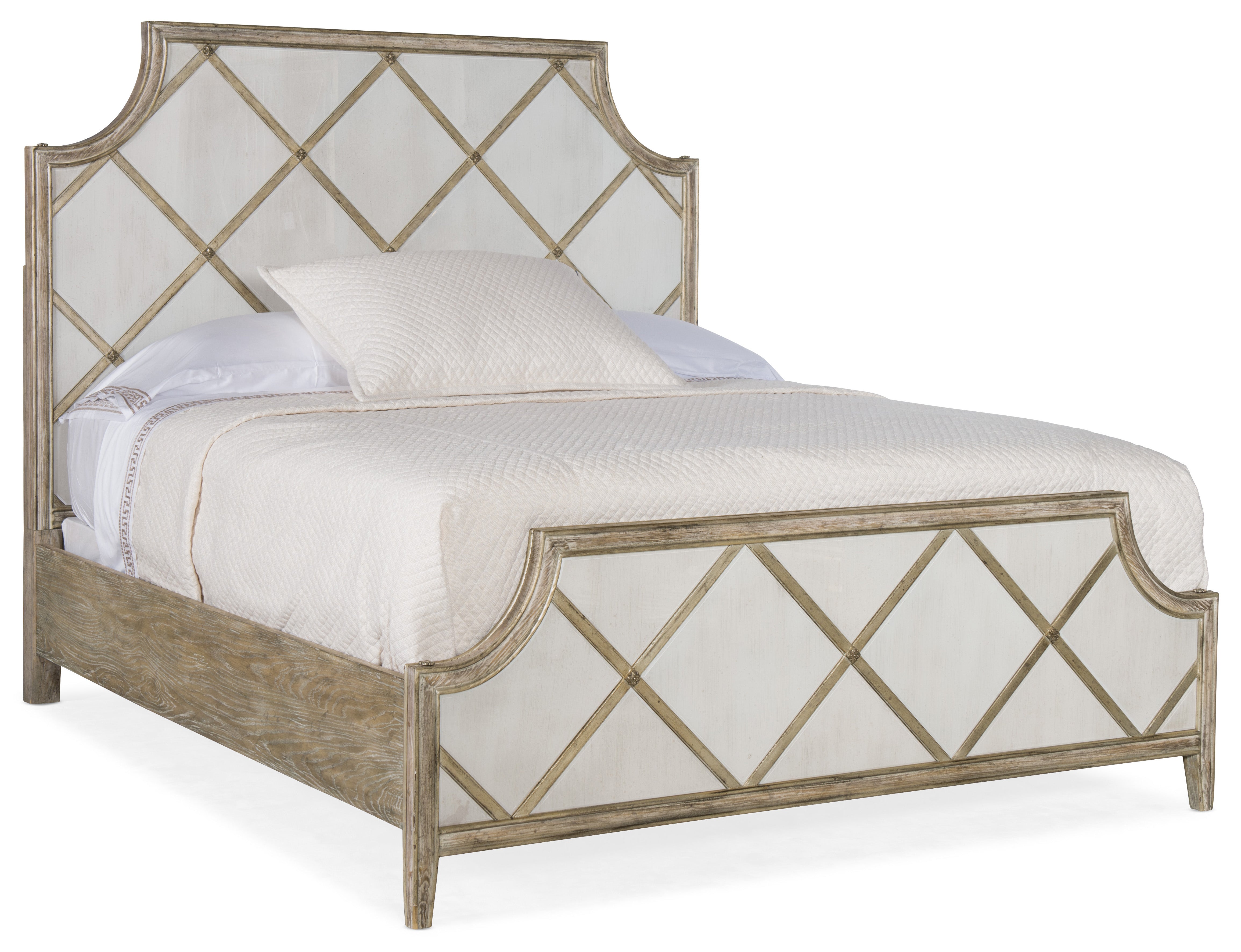 Sanctuary Diamont King Panel Bed