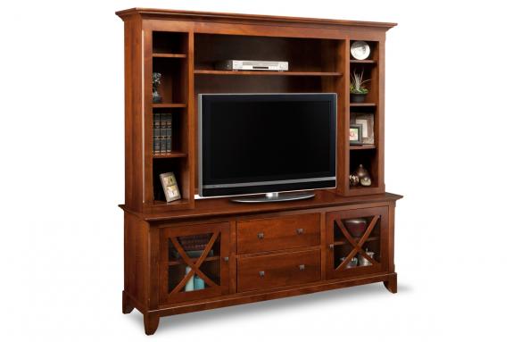 Florence 75” TV Cabinet with Hutch