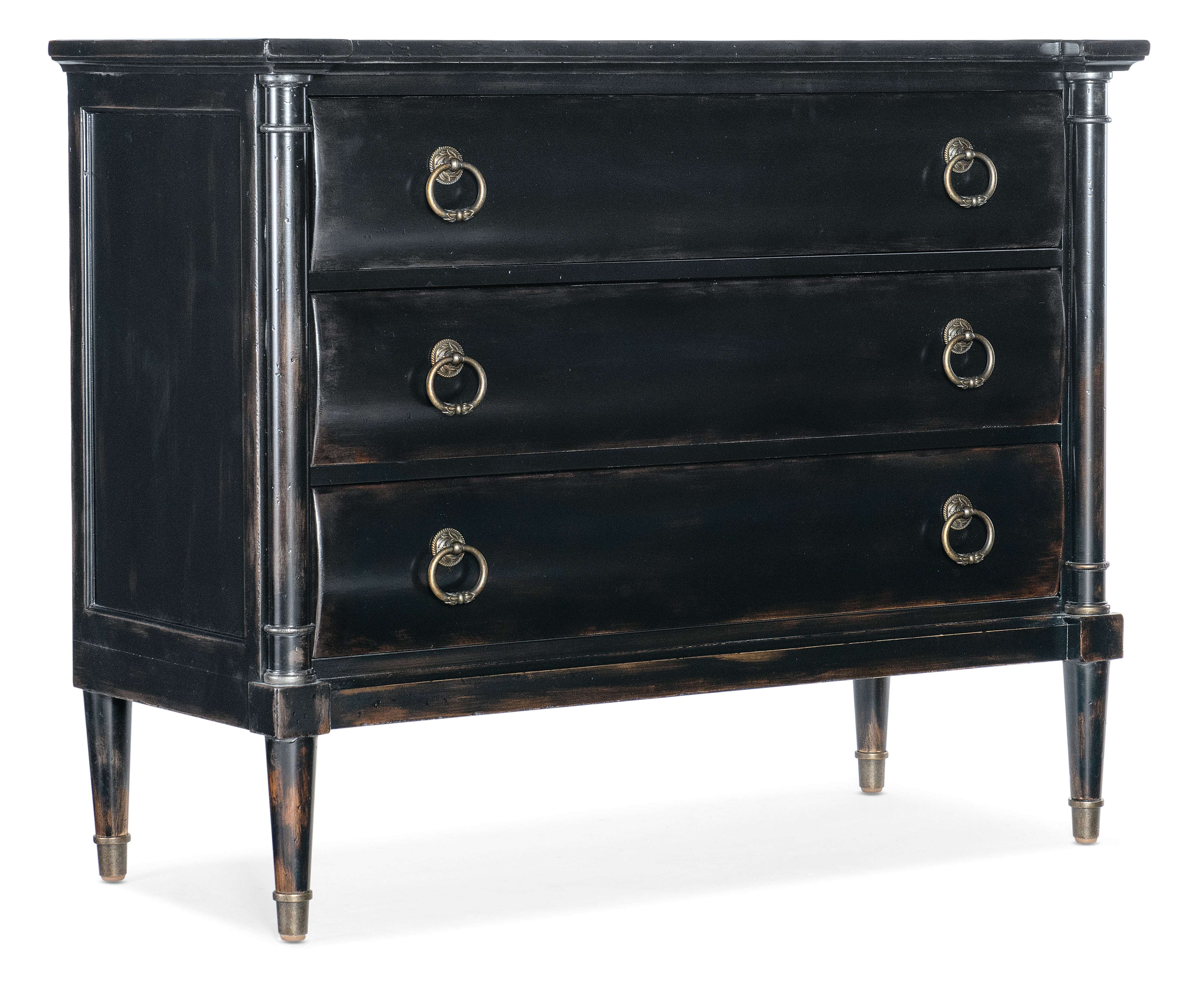 Charleston Three Drawer Chest - Armoire Base