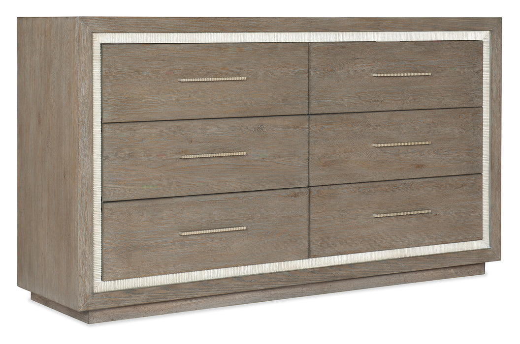 Serenity Mainstay Six Drawer Dresser