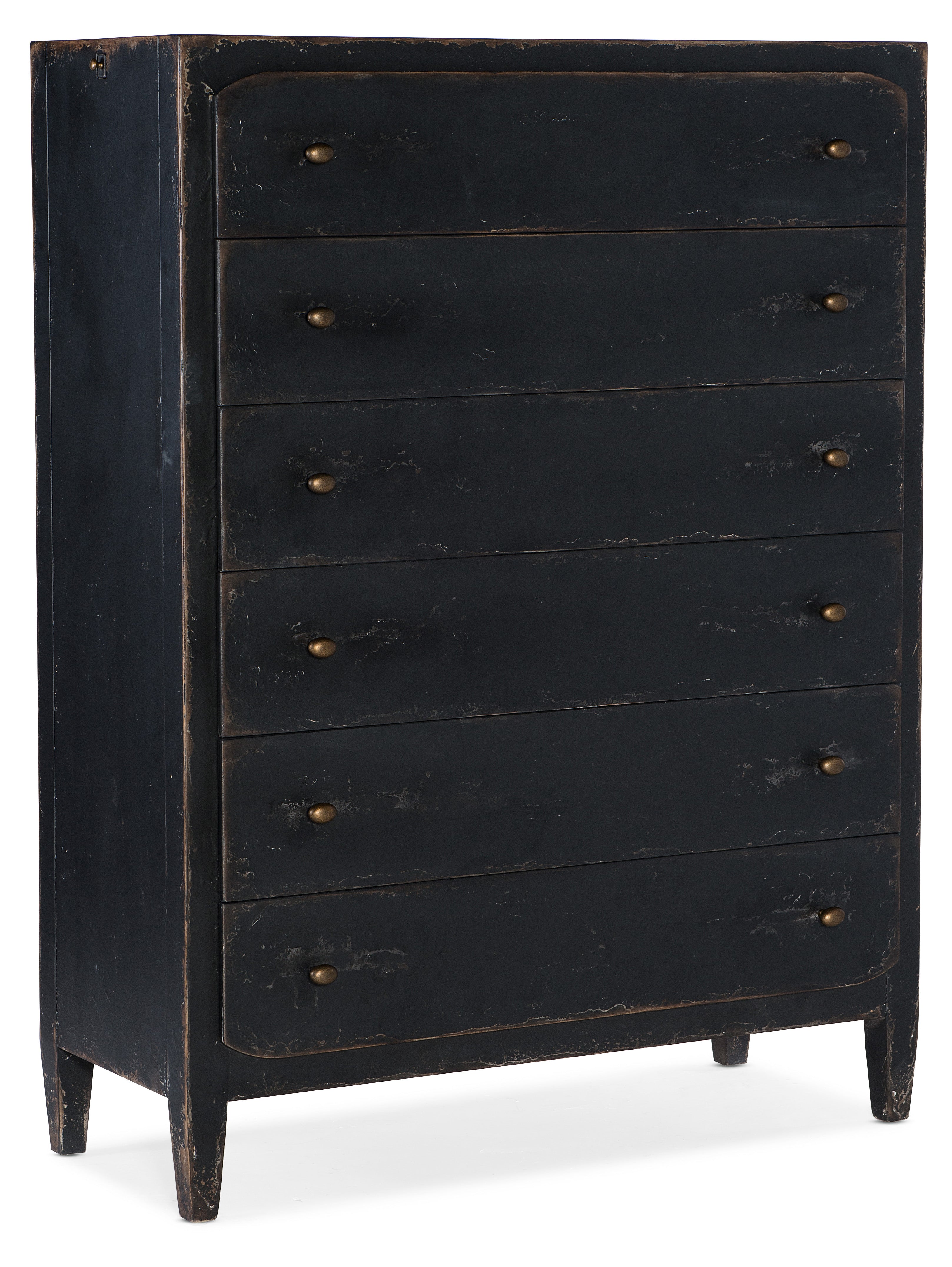 Ciao Bella Six-Drawer Chest- Black