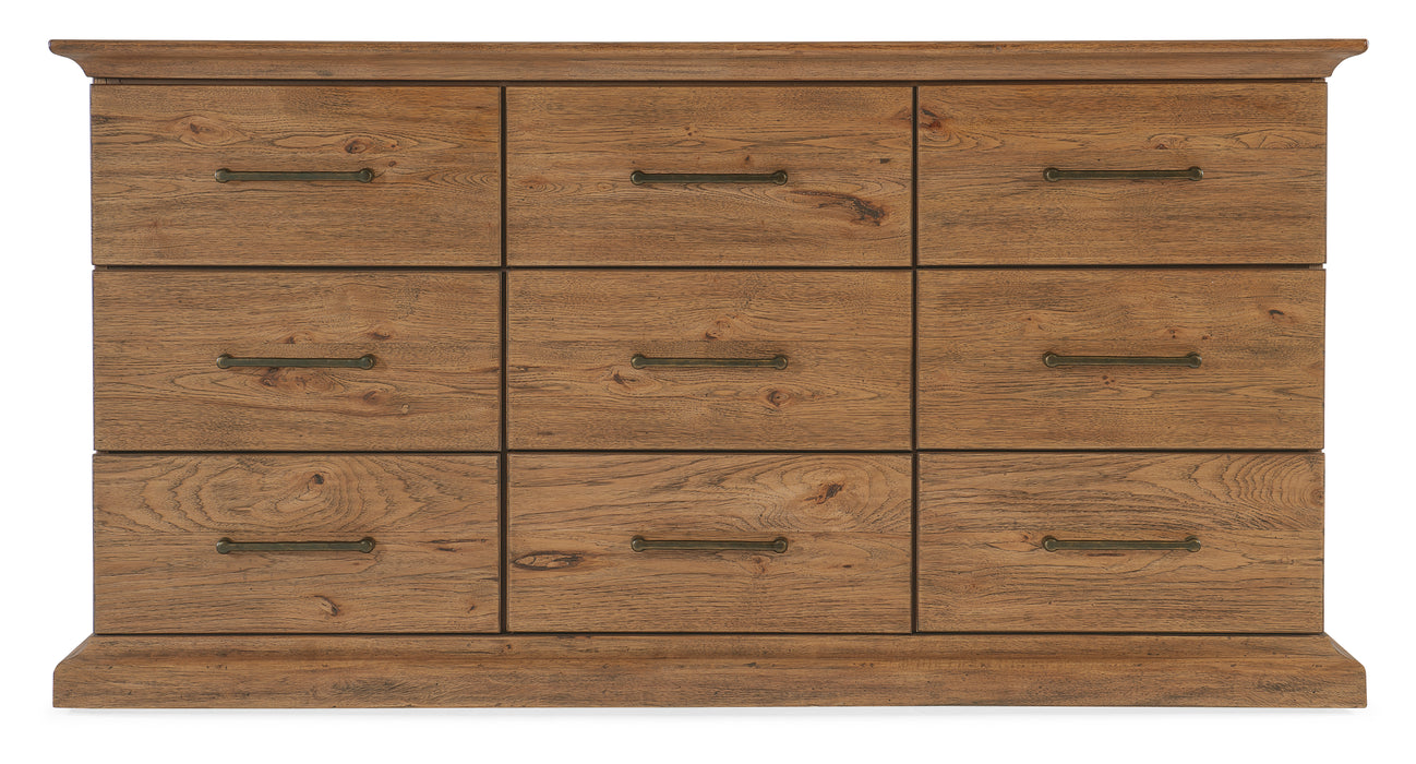 Big Sky Nine Drawer Dresser