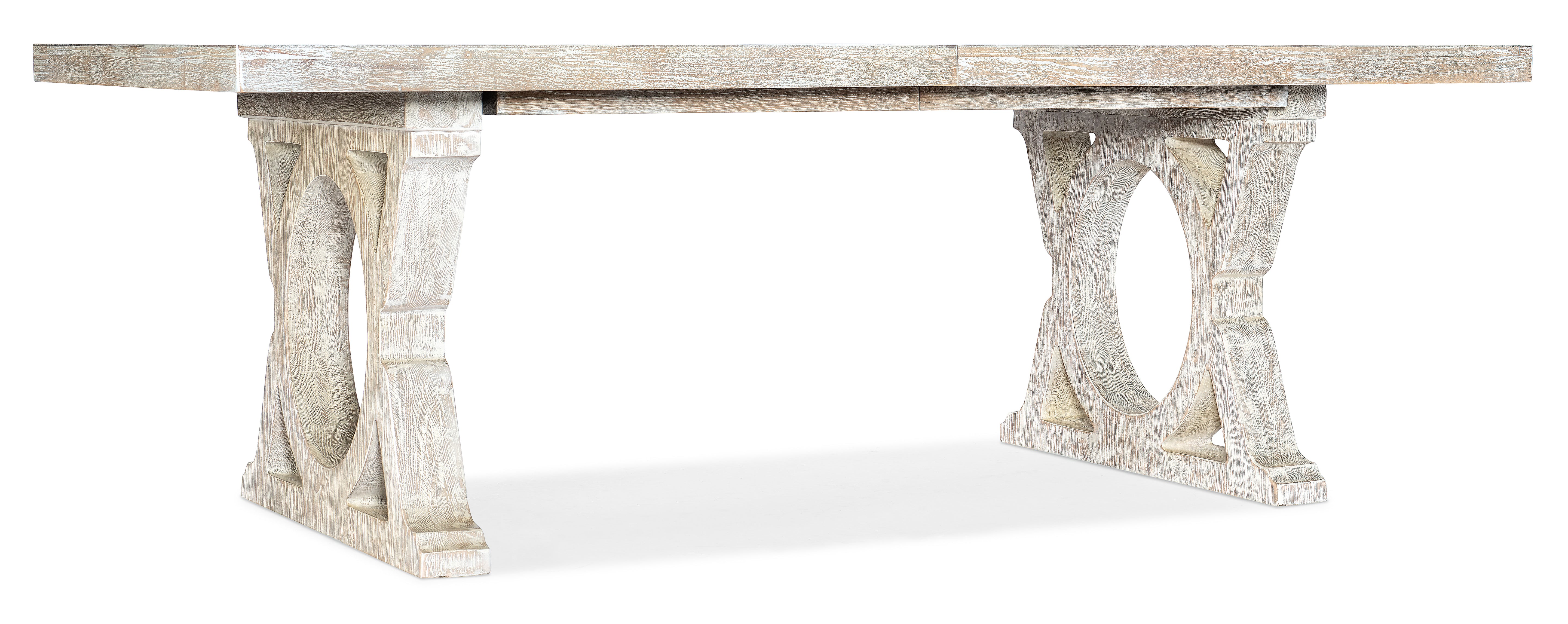 Serenity Topsail Rectangle Dining Table with 2-18in Leaves