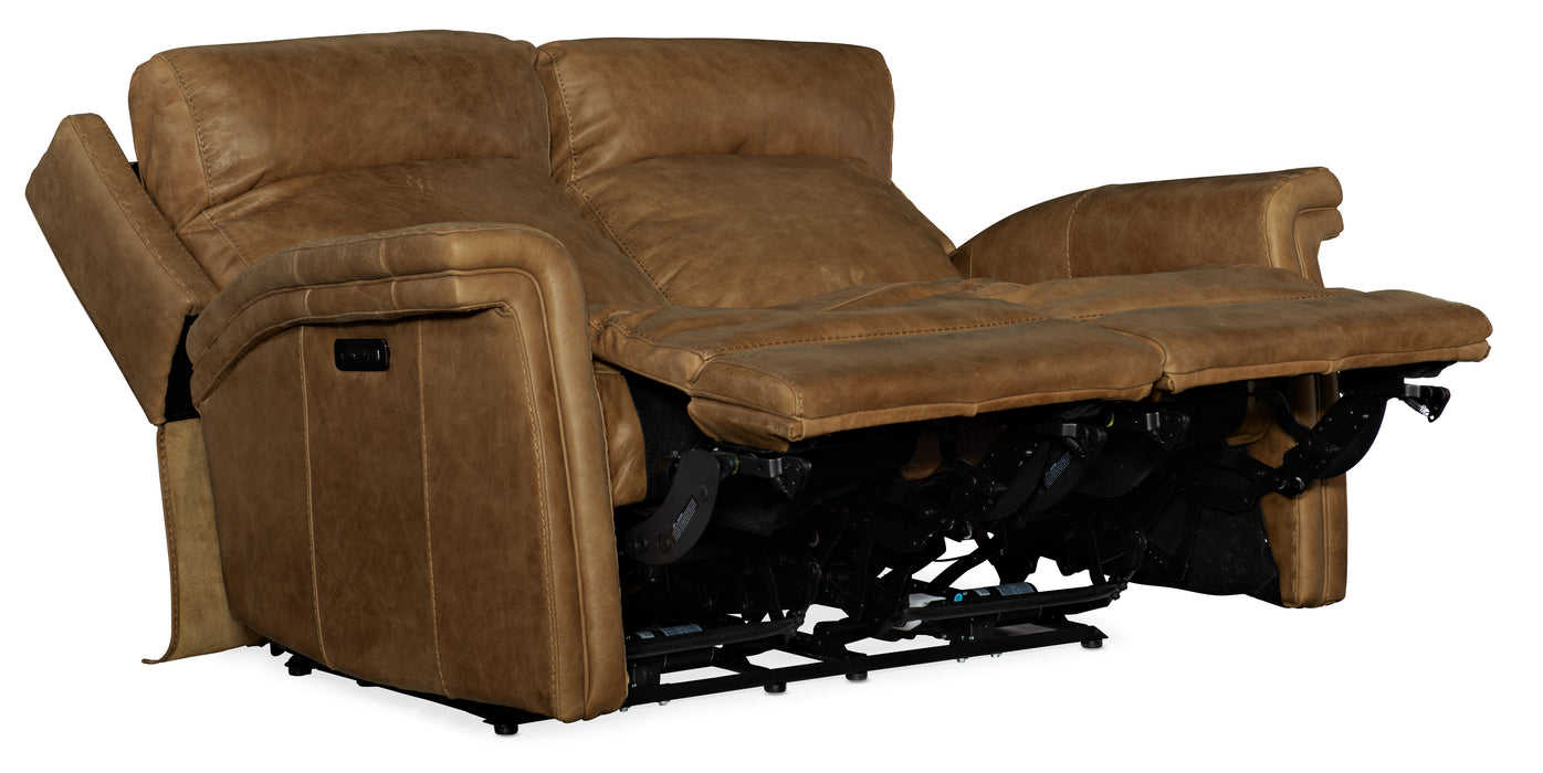 Poise Power Recliner Loveseat with Power Headrest