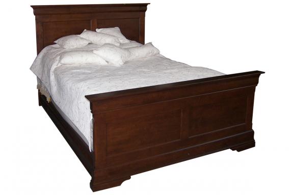 Phillipe Bed w/high Footboard