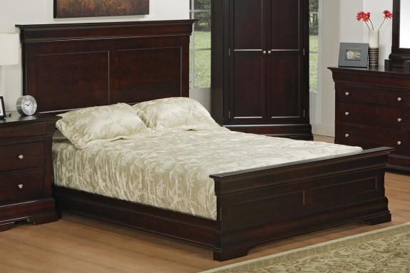 Phillipe Panel Bed with Low Footboard
