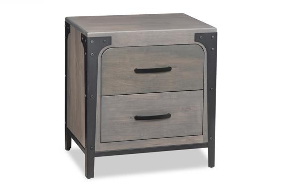 Portland 2 Drawer Nightstand