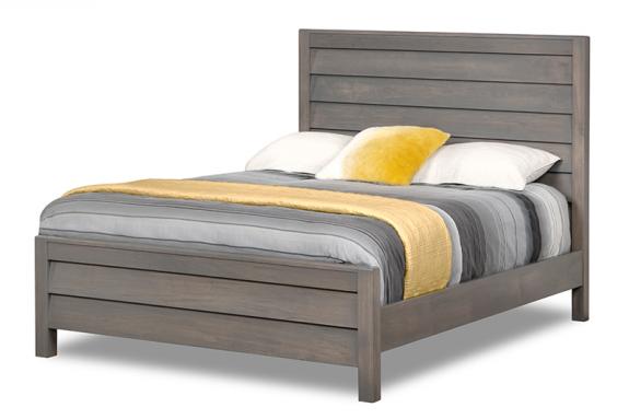 Portland Louvered Bed with Low Footboard