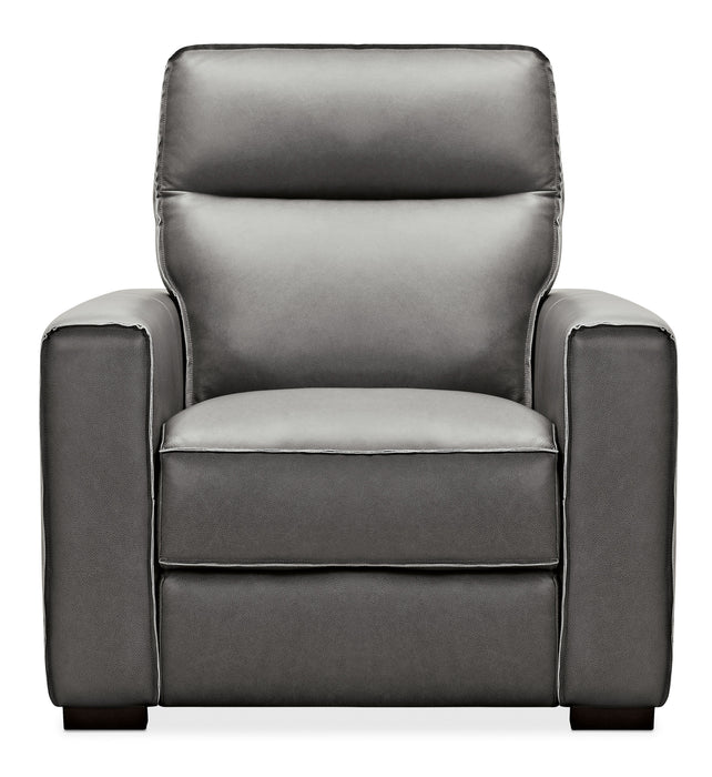 Braeburn Leather Recliner with Power Headrest