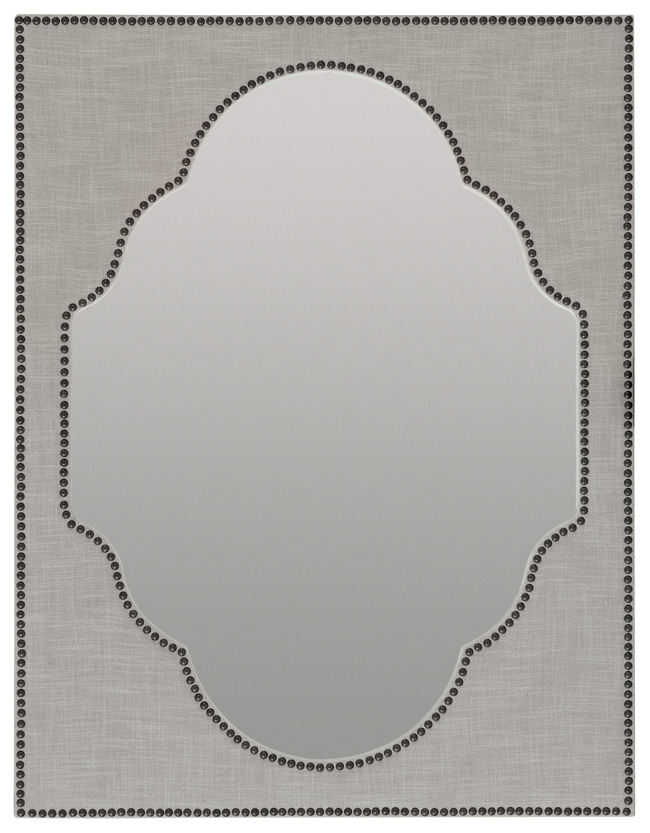 Boheme Nourmand Linen Wrapped Mirror