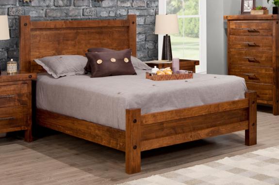 Rafters Bed w/Low Footboard