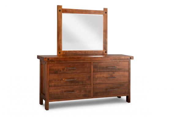 Rafters Long Dresser & Mirror