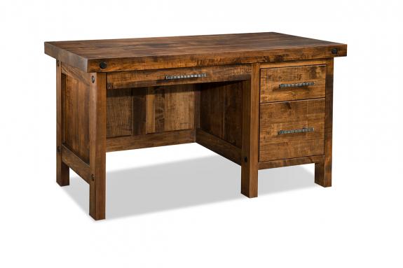 Rafters Single Pedestal Desk