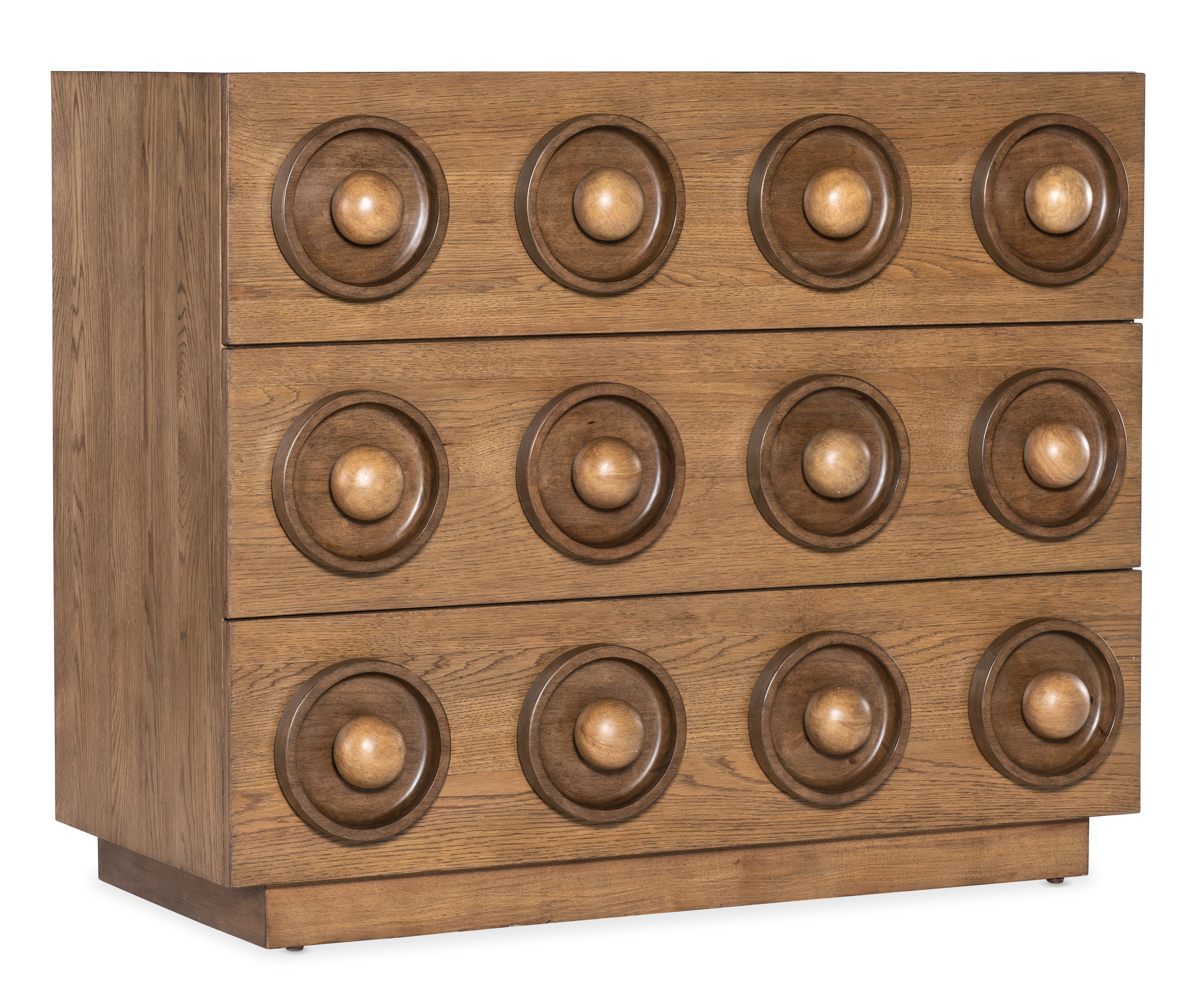 Commerce and Market Knobby 3-Drawer Accent Chest