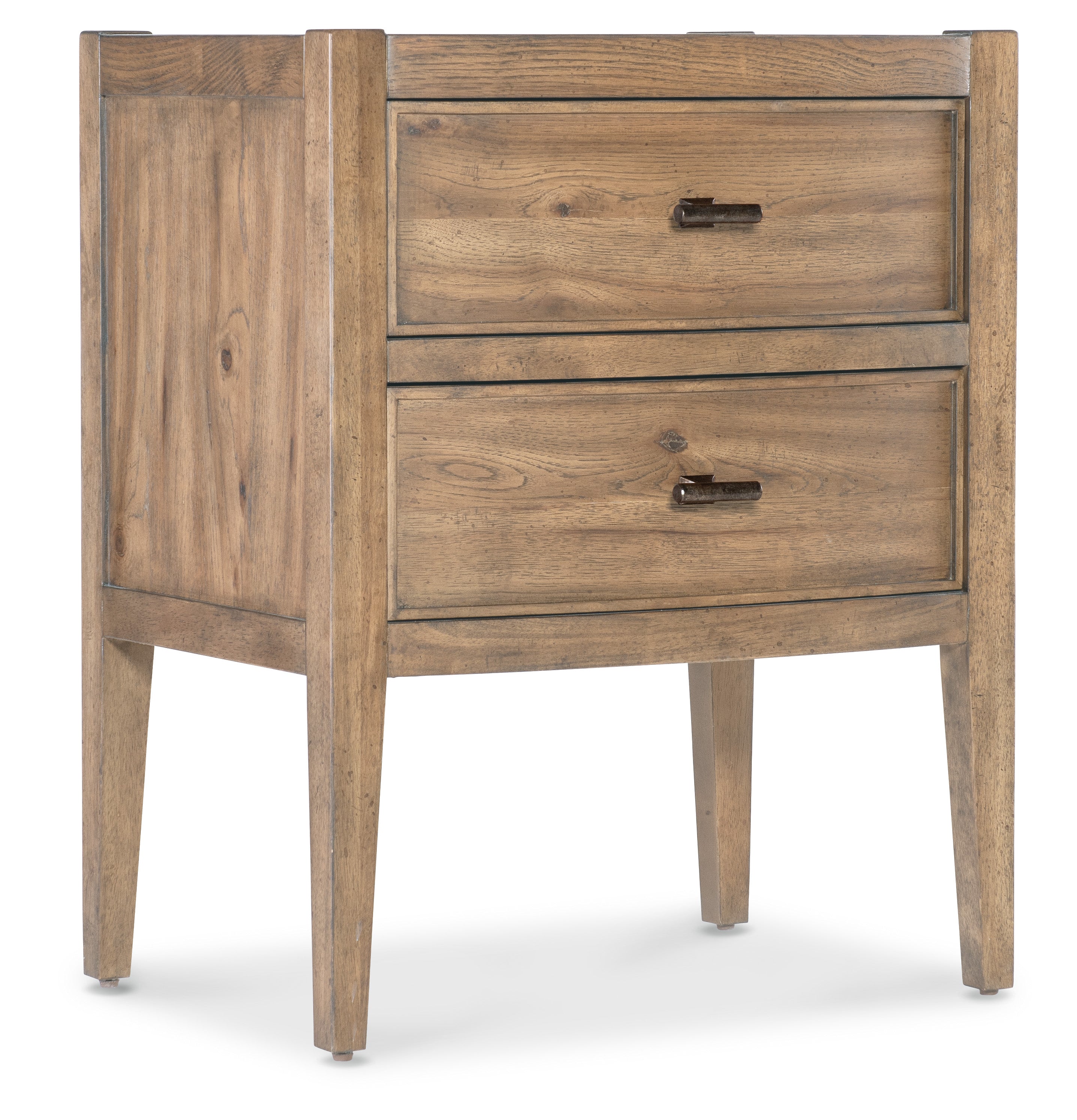 Vineyard Row Two Drawer Nightstand