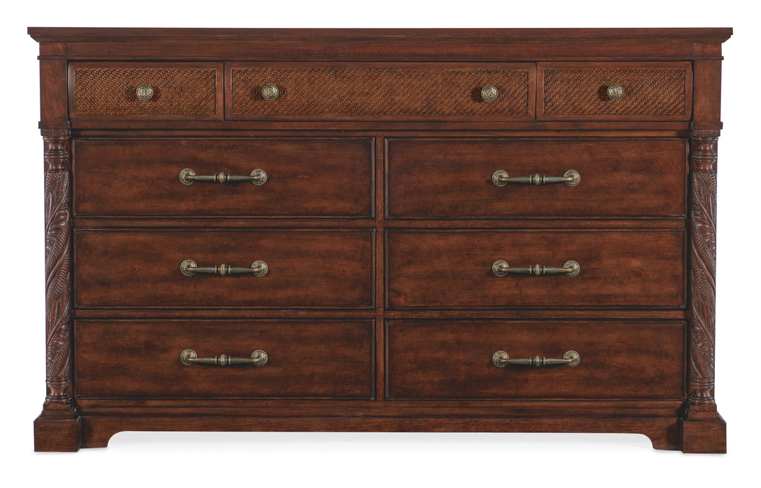 Charleston Nine-Drawer Dresser