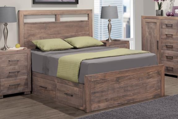 Steel City Storage Platform Bed