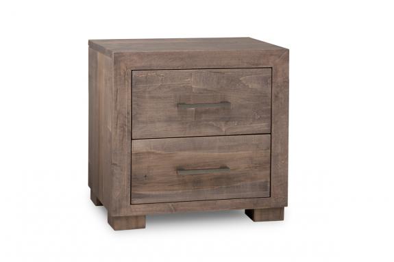 Steel City 2 Drawer Night Stand