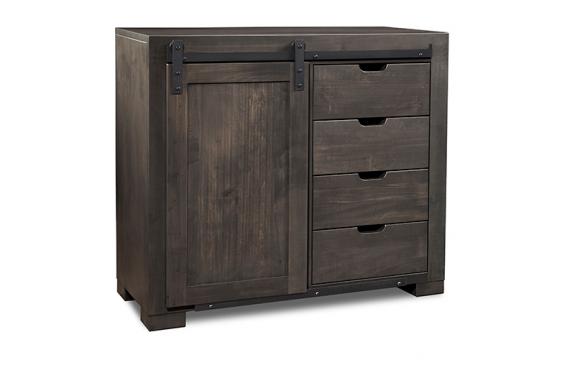 Steel City Barn Door Sideboard