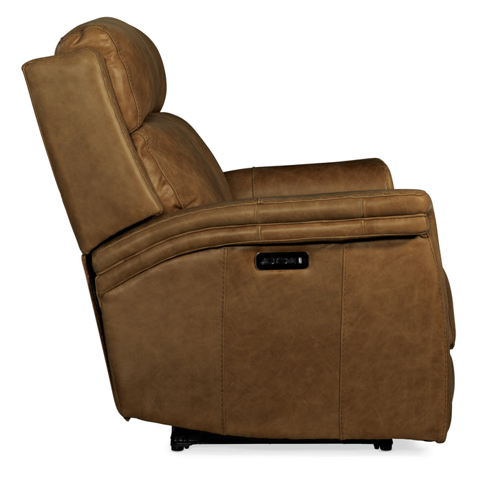 Poise Power Recliner Loveseat with Power Headrest