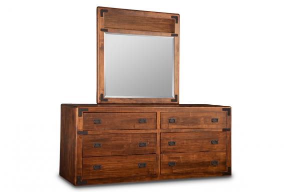 Saratoga Long Dresser & Mirror