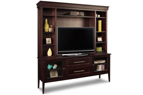 Stockholm 74” TV Cabinet With Hutch