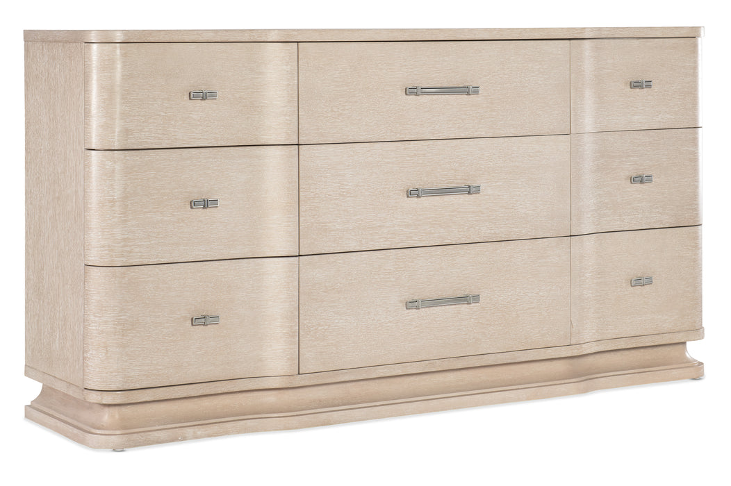 Nouveau Chic Nine Drawer Dresser