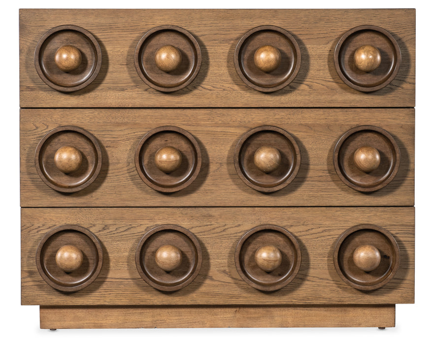 Commerce and Market Knobby 3-Drawer Accent Chest