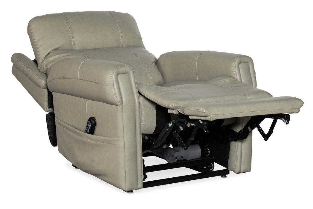 Carroll Power Recliner with Power Headrest, Lumbar & Lift