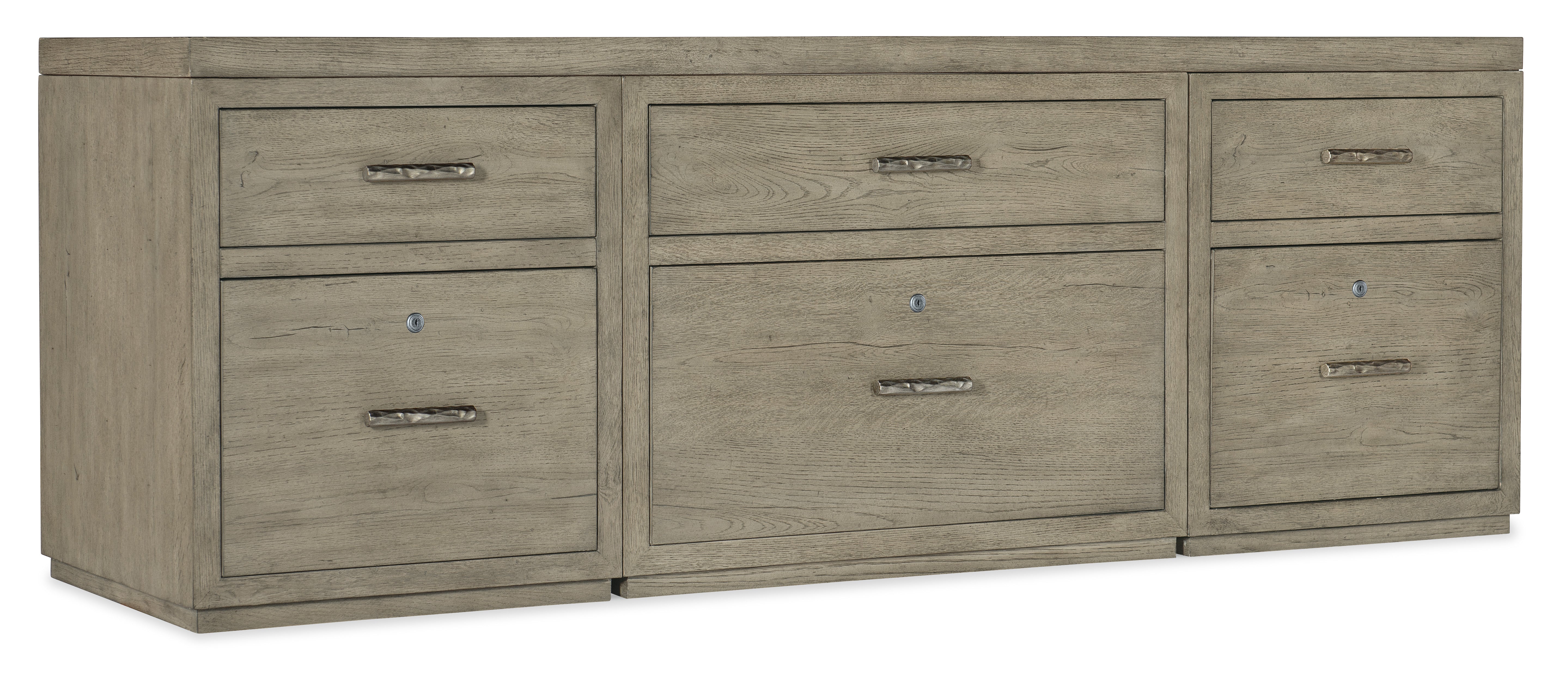 Linville Falls 84" Credenza with Two Files and Lateral File