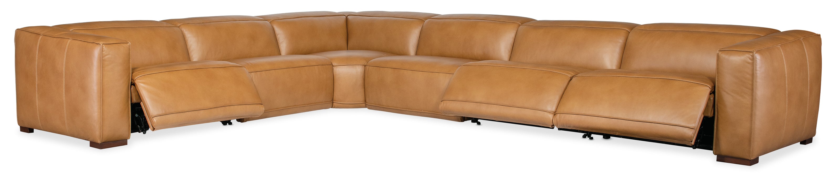 Fresco 6 Seat Sectional 3-Power Recline & Power Headrest